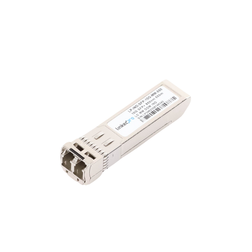 Transceptor Óptico Industrial SFP+ (Mini-Gbic) / Multimodo 850 nm / 10 Gbps / 10GBASE-SR / Conectores LC/UPC Dúplex / DDM / Hasta 550 m