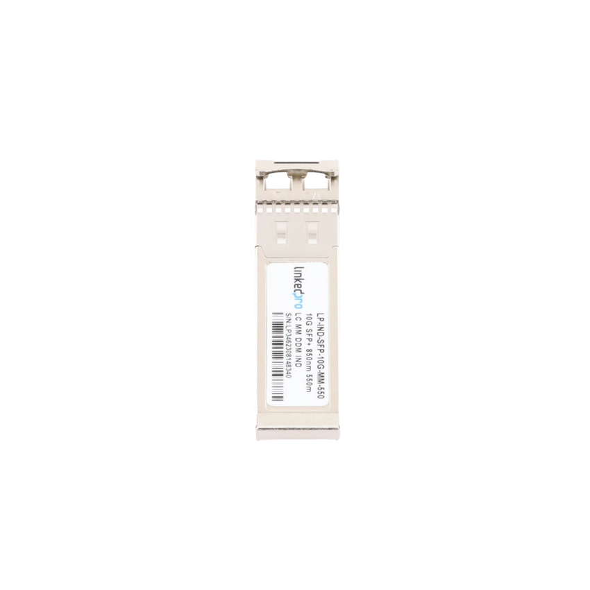 Transceptor Óptico Industrial SFP+ (Mini-Gbic) / Multimodo 850 nm / 10 Gbps / 10GBASE-SR / Conectores LC/UPC Dúplex / DDM / Hasta 550 m