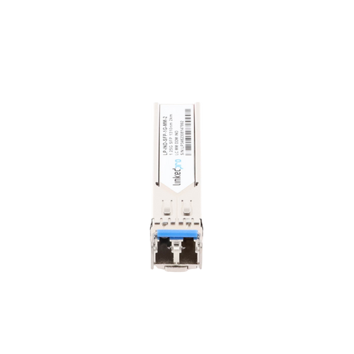 Transceptor Óptico Industrial SFP (Mini-Gbic) / Multimodo 1310 nm / 1.25 Gbps / 1000BASE-SX / Conectores LC/UPC Dúplex / DDM / Hasta 2 km