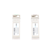 Transceptores Ópticos Industriales Bidireccionales SFP+ (Mini-Gbic) / Monomodo 1270 & 1330 nm / 10 Gbps / 10GBASE / Conector LC/UPC Simplex / DDM / Hasta 5 km / 2 Piezas