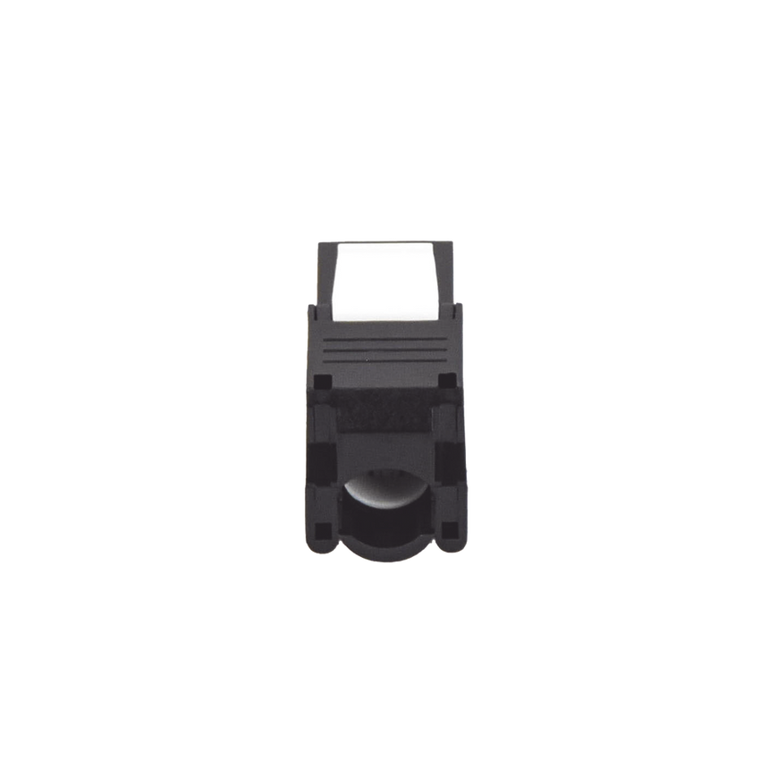 Módulo Jack Keystone Cat6 (Toolless), con Terminación en Ángulo 180 - Color Negro, Compatible con Faceplate y Patchpanel Linkedpro