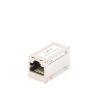 Acoplador Blindado (STP) Cat6 Hembra RJ45 a RJ45 Hembra