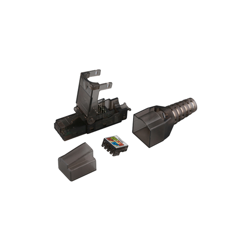 Plug RJ45 para Cable UTP Categoría 6A -Sin herramienta, para terminación en campo