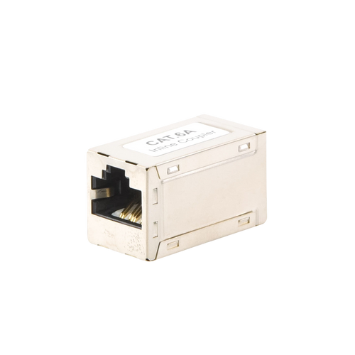 Acoplador STP Cat6A Hembra RJ45 a RJ45 Hembra