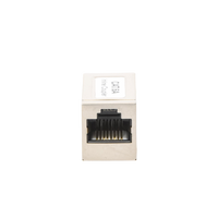 Acoplador STP Cat6A Hembra RJ45 a RJ45 Hembra