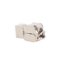 Módulo Jack Keystone Cat6A Blindado (STP) sin Herramienta (Toolless) para Faceplate
