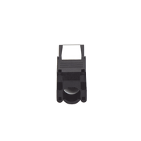 Módulo Jack Keystone Cat6A (Toolless), con Terminación en Ángulo 180 - Color Negro, Compatible con Faceplate y Patchpanel Linkedpro