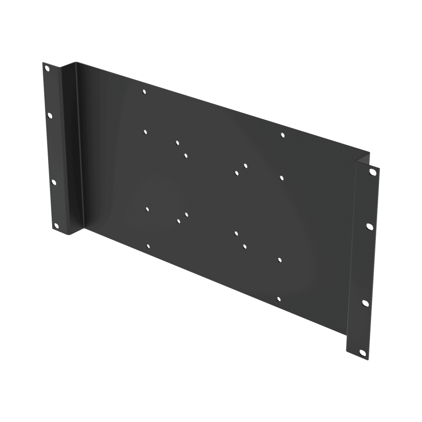 Montaje para Monitor VESA 75x75 hasta 200x200. Compatible con rack 19" 5U.