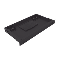 Distribuidor de Fibra Óptica Vacío 19 Pulgadas, Acepta 4 Placas Acopladoras de Linkedpro, Hasta 24 Fibras, 1UR, Incluye Charola de Empalme