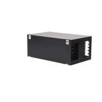 Distribuidor de Fibra Óptica con Bandejas Deslizables, Vacío, 19 Pulgadas, Acepta 72 Adaptadores LC Duplex o LC Simplex o 72 SC Simplex, 4U