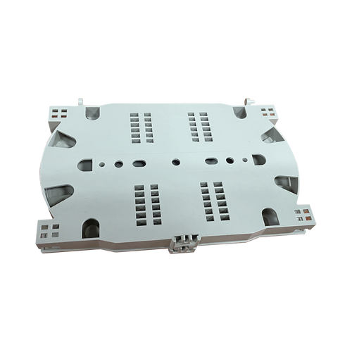 Charola de Empalme para Fibra Óptica, Protección para 24 Empalmes de Fusión o Mecánicos, Compatible con Distribuidor LPODF8002