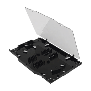 Charola de Empalme para Fibra Óptica, Protección para 24 Empalmes de Fusión o Mecánicos, Compatible con Distribuidor LPODF8024