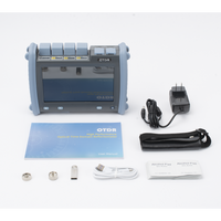 OTDR PRO de Alto Rendimiento para Enlaces de Fibra Óptica Monomodo y Multimodo / Longitudes de Onda: 850nm, 1300nm, 1310nm y 1550nm / Zona Muerta por Evento de 0.8 Metros (2.62 Pies) / VFL 5mW / Distancia de Prueba de hasta 420 km
