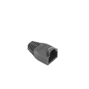 Bota Plástica para Protección de Plug RJ45, Color Negro