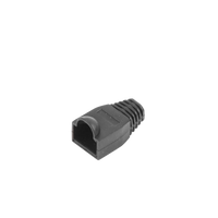 Bota Plástica para Protección de Plug RJ45, Color Negro