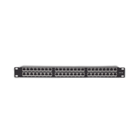 Panel de Parcheo de Impacto (110) Blindado de 48 Puertos Cat6A