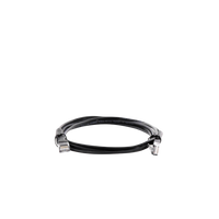Mini Patch Cord Cat6 Ultra Slim 2 Metros (6.56 Pies) Negro ? Ahorra Espacio sin Organizadores, con Bota Flexible