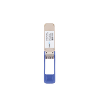 Transceptor Óptico QSFP+ (Mini-Gbic) / Monomodo 1310 nm / 40 Gbps / 40GBASE-LR4 / Conectores LC/UPC Dúplex / DDM / Hasta 10 km