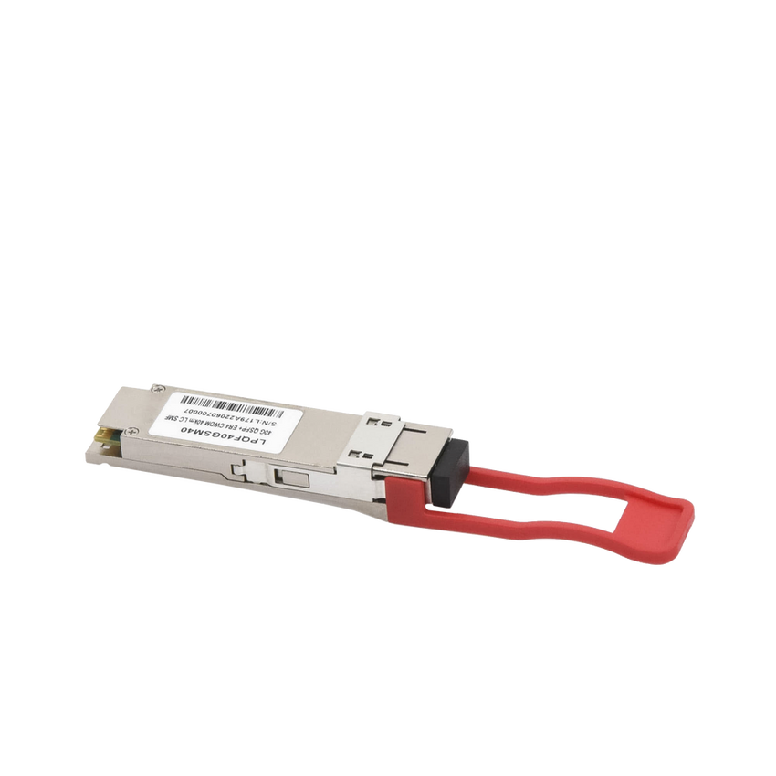 Transceptor Óptico QSFP+ (Mini-Gbic) / Monomodo 1310 nm / 40 Gbps / 40GBASE-ER4 /Conectores LC/UPC Dúplex / DDM / Hasta 40 km