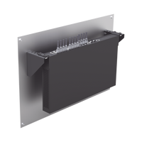 Par de Sujetadores para Instalación de Equipo Rackeable en Placa o Pared (hasta 2U), Puede soportar 10 Kg