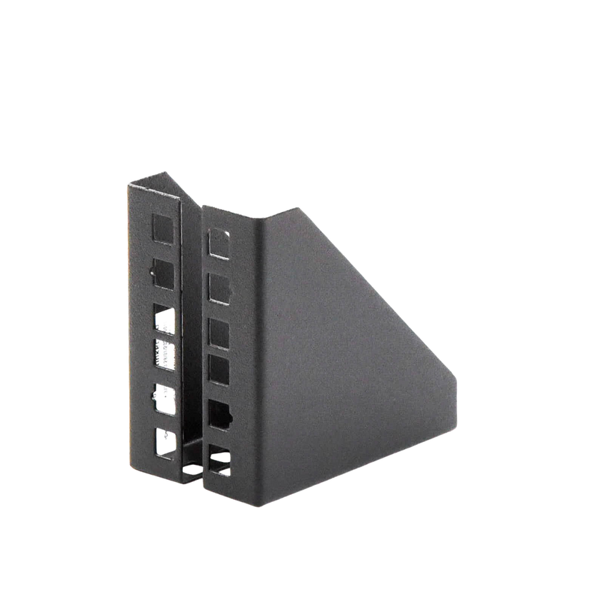 Par de Sujetadores para Instalación de Equipo Rackeable en Placa o Pared (hasta 2U), Puede soportar 10 Kg