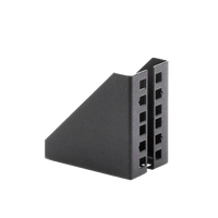 Par de Sujetadores para Instalación de Equipo Rackeable en Placa o Pared (hasta 2U), Puede soportar 10 Kg