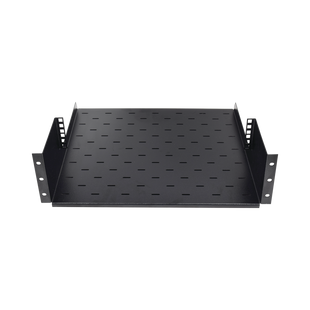 Rack Abierto de Montaje en Pared, de 19in, de 2 Unidades de Rack, con Charola de 460 mm de Profundidad, Se envía el Gabinete Armado.