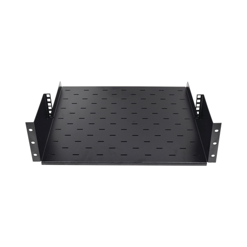 Rack Abierto de Montaje en Pared, de 19in, de 2 Unidades de Rack, con Charola de 460 mm de Profundidad, Se envía el Gabinete Armado.