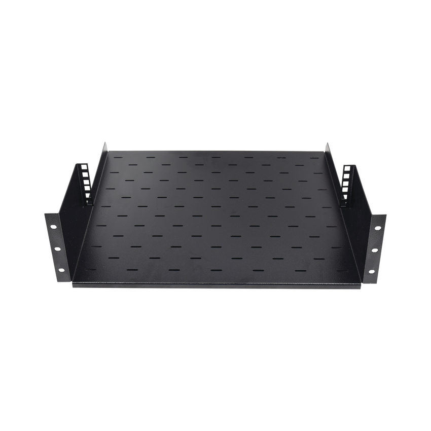 Rack Abierto de Montaje en Pared, de 19in, de 2 Unidades de Rack, con Charola de 460 mm de Profundidad, Se envía el Gabinete Armado.