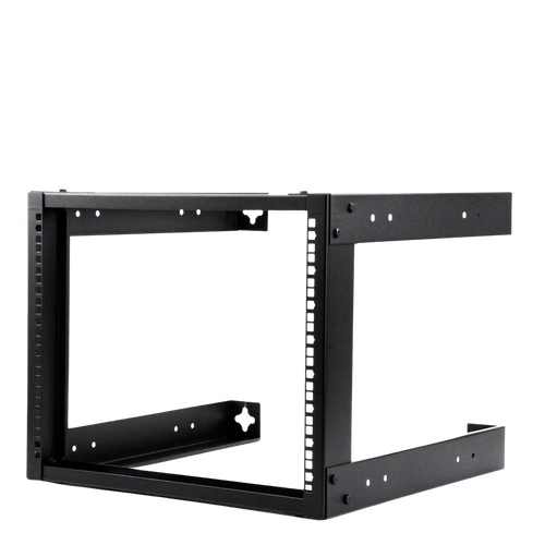 Rack Abierto de montaje en Pared, de 19in, 8 Unidades de rack