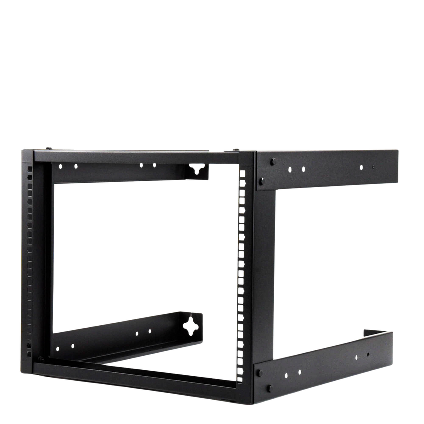 Rack Abierto de montaje en Pared, de 19in, 8 Unidades de rack