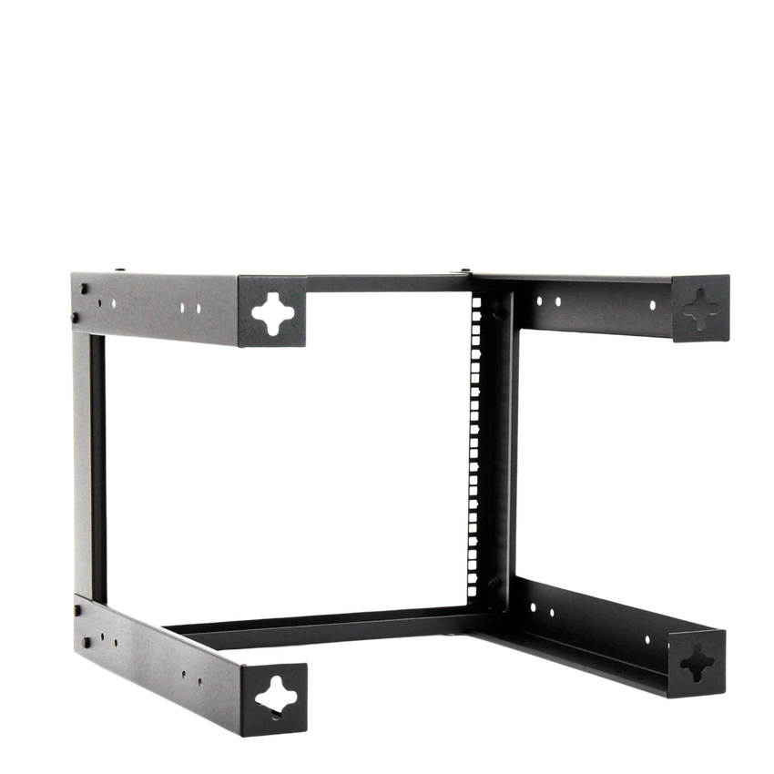 Rack Abierto de montaje en Pared, de 19in, 8 Unidades de rack