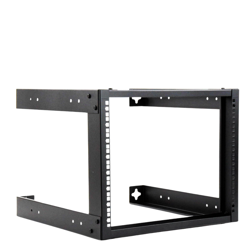 Rack Abierto de montaje en Pared, de 19in, 8 Unidades de rack