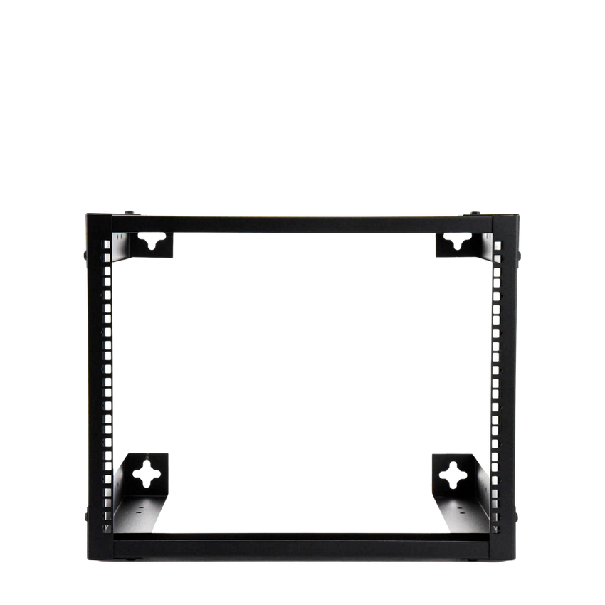 Rack Abierto de montaje en Pared, de 19in, 8 Unidades de rack