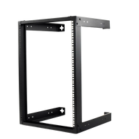 Rack Abierto de montaje en Pared, de 19in, 16 unidades de rack