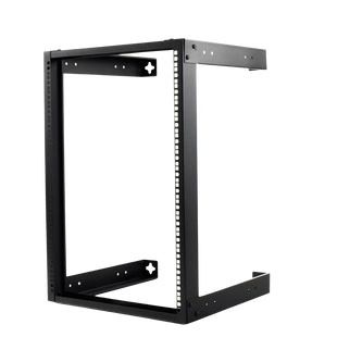 Rack Abierto de montaje en Pared, de 19in, 16 unidades de rack