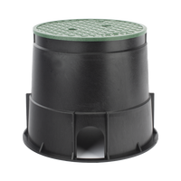Registro Inspecci�n 9 in (24.1 cm) / Polietileno UV / Tapa 180� / Carga 6 kgf/cm� / ASTM