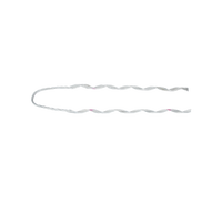 Remate Preformado de Acero Galvanizado para Fibra Mini-ADSS de 24 hilos, diámetros 7.5 - 8 mm
