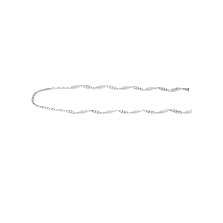 Remate Preformado de Acero Galvanizado para Fibra Mini-ADSS de 24 hilos, diámetros 7.5 - 8 mm