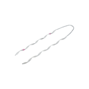 Remate Preformado de Acero Galvanizado para Fibra Mini-ADSS de 24 hilos, diámetros 7.5 - 8 mm