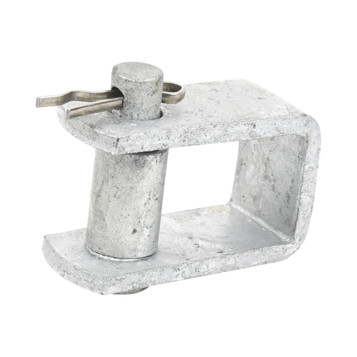 Herraje tipo "D" pequeño con chaveta