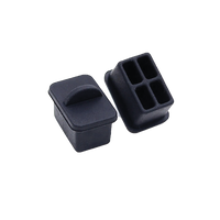 Bolsa con 25 Piezas de Protectores Anti-Polvo para Puerto SFP, Color Negro