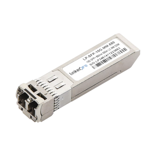 Transceptor Óptico SFP+ (Mini-Gbic) / Multimodo 850 nm / 10 Gbps / 10GBASE-SR / Conectores LC/UPC Dúplex / DDM / Hasta 550 m