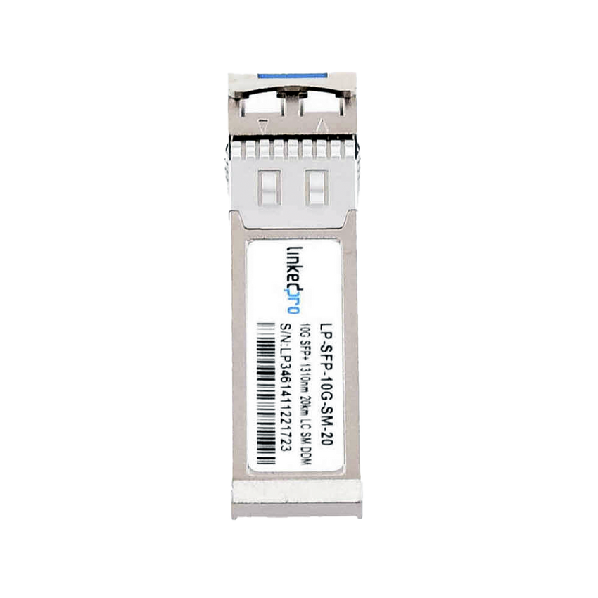 Transceptor Óptico SFP+ (Mini-Gbic) / Monomodo 1310 nm / 10 Gbps / 10GBASE-LR / Conectores LC/UPC Dúplex / DDM / Hasta 20 km