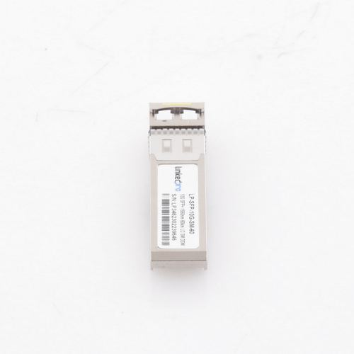 Transceptor Óptico SFP+ (Mini-Gbic) / Monomodo 1550 nm / 10 Gbps / 10GBASE-ER / Conectores LC/UPC Dúplex / DDM / Hasta 60 km