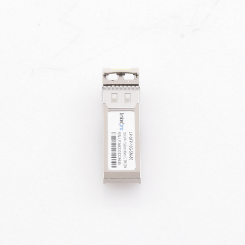Transceptor Óptico SFP+ (Mini-Gbic) / Monomodo 1550 nm / 10 Gbps / 10GBASE-ZR / Conectores LC/UPC Dúplex / DDM / Hasta 80 km