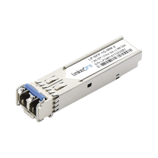 Transceptor Óptico SFP (Mini-Gbic) / Multimodo 1310 nm / 1.25 Gbps / 1000BASE-SX / Conectores LC/UPC Dúplex / DDM / Hasta 2 km