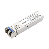 Transceptor Óptico SFP (Mini-Gbic) / Monomodo 1310 nm / 1.25 Gbps / 1000BASE-LX / Conectores LC/UPC Dúplex / DDM / Hasta 10 km