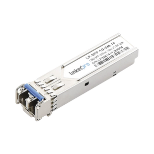 Transceptor Óptico SFP (Mini-Gbic) / Monomodo 1310 nm / 1.25 Gbps / 1000BASE-LX / Conectores LC/UPC Dúplex / DDM / Hasta 10 km
