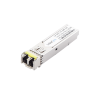 Transceptor Óptico SFP (Mini-Gbic) / Monomodo 1550 nm / 1.25 Gbps / 1000BASE-ZX / Conectores LC/UPC Dúplex / DDM / Hasta 100 km